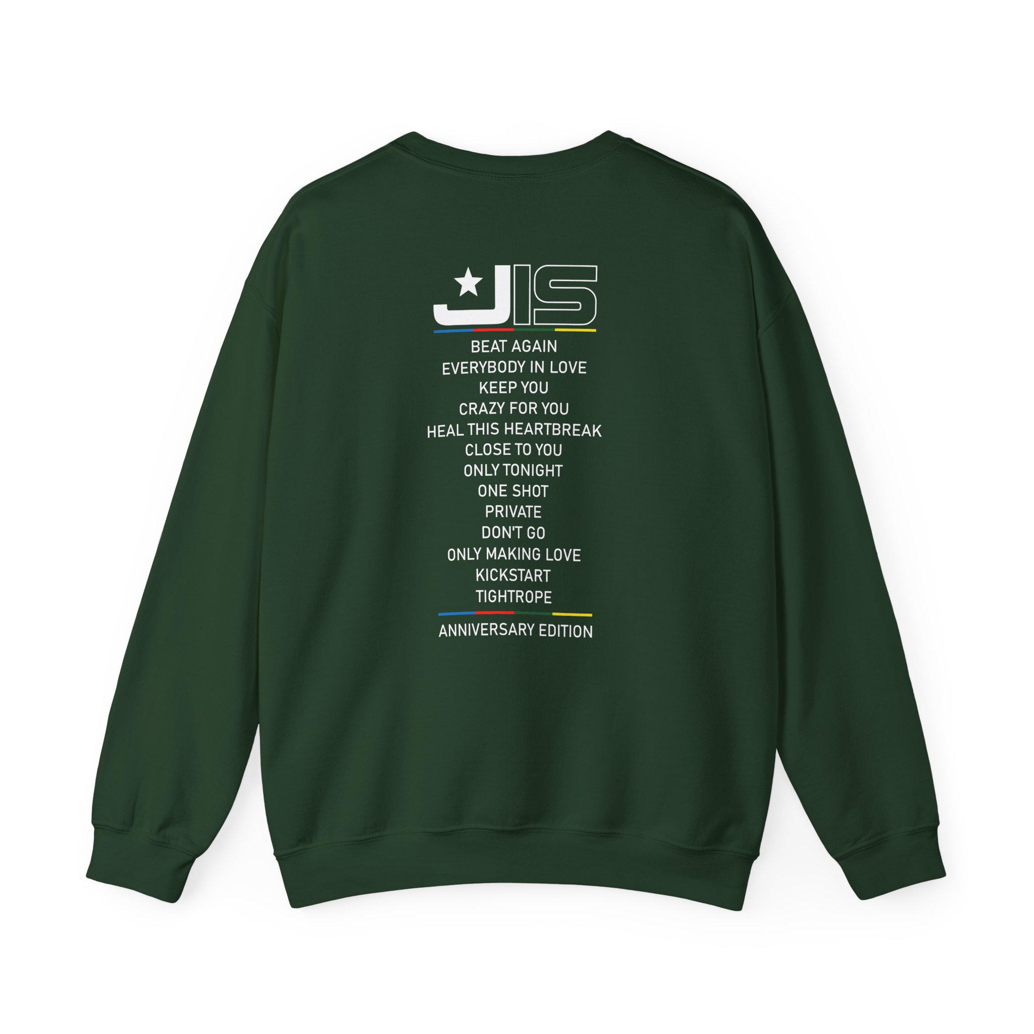 JLS J15 Anniversary Unisex Heavy Blendâ„¢ Crewneck Sweatshirt