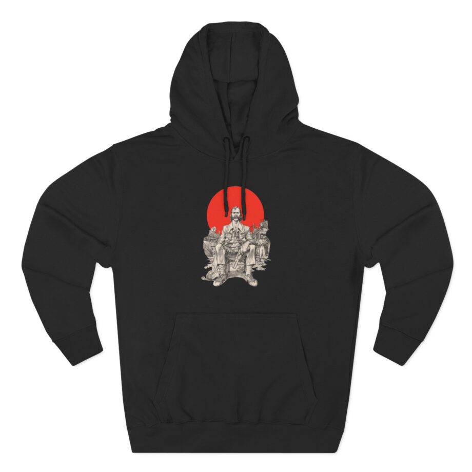 Disco Elysium Tequila Sunset Natural Three-Panel Fleece Hoodie