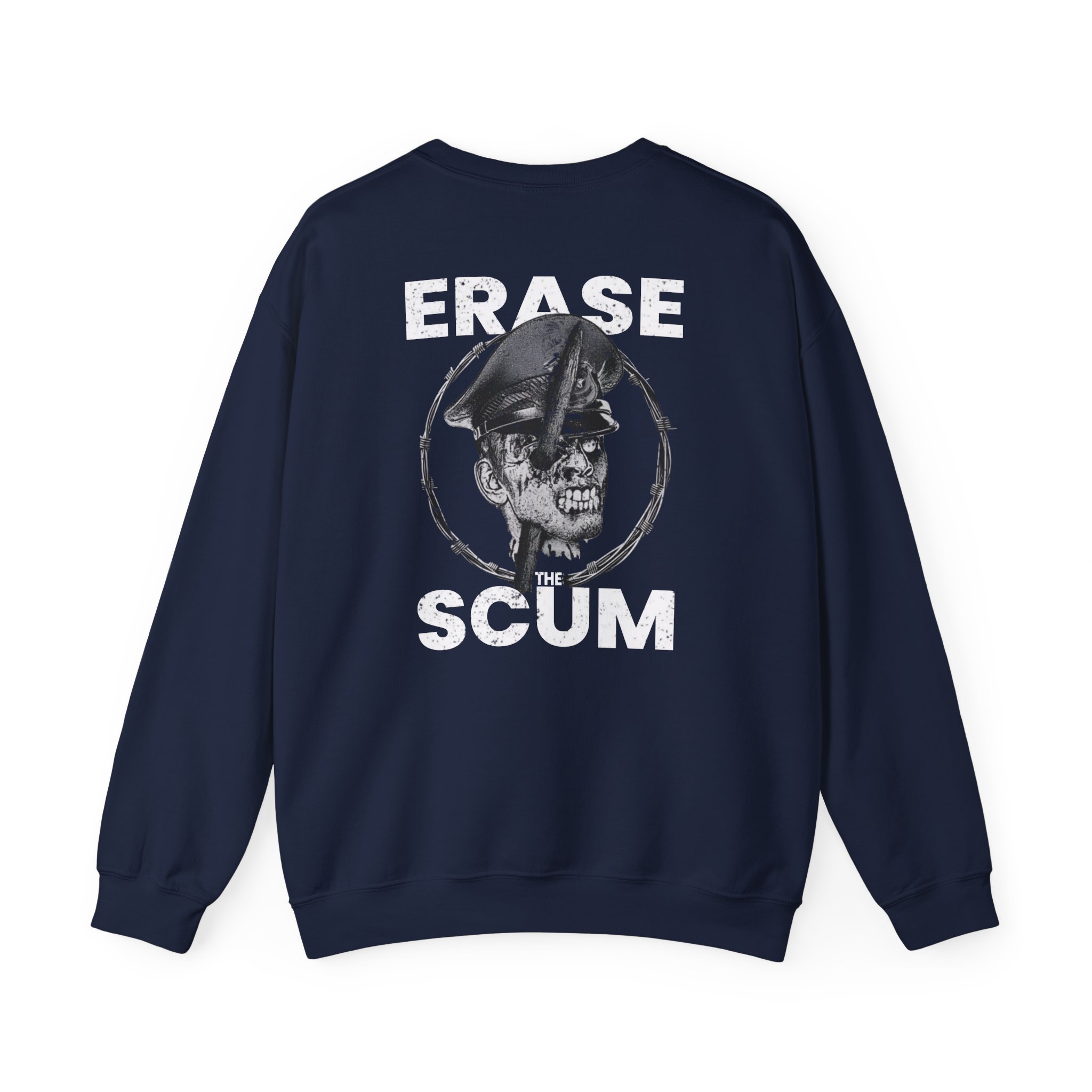 Get the Shot Erase the Scum Unisex Heavy Blendâ„¢ Crewneck Sweatshirt