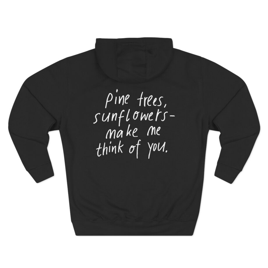 Giant Rooks Pink Skies Three-Panel Fleece Hoodie