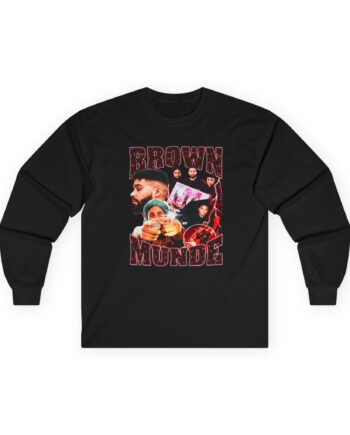 AP Dhillon Brown Munde Unisex Ultra Cotton Long Sleeve Tee