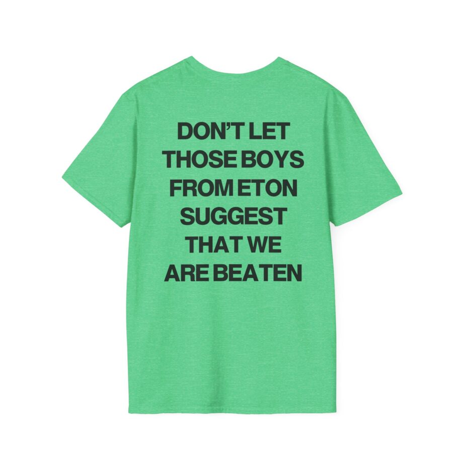 Manic Street Preachers Boys From Eton Unisex Softstyle T-Shirt