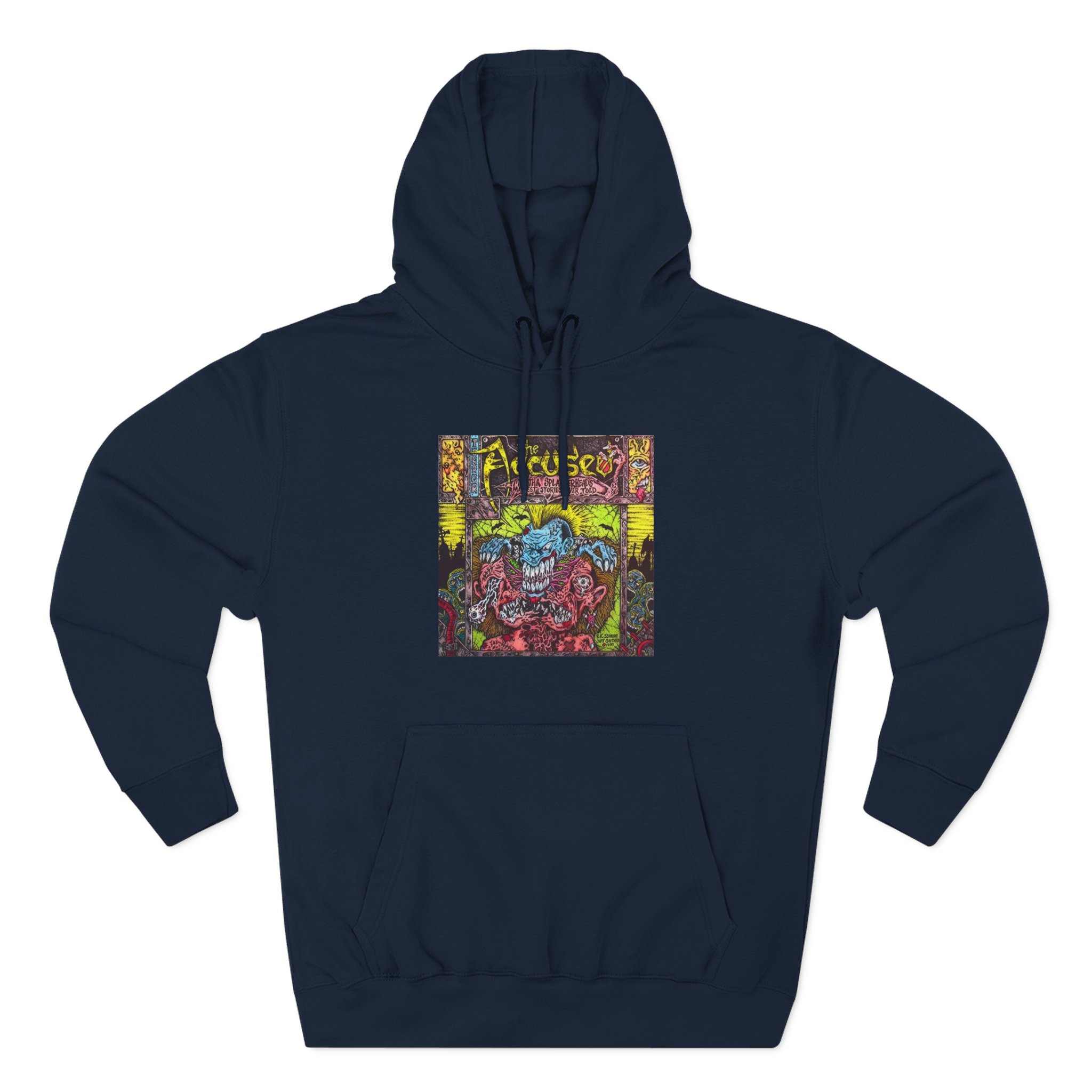 Accused Ad Maddest Stories Three-Panel Fleece Hoodie