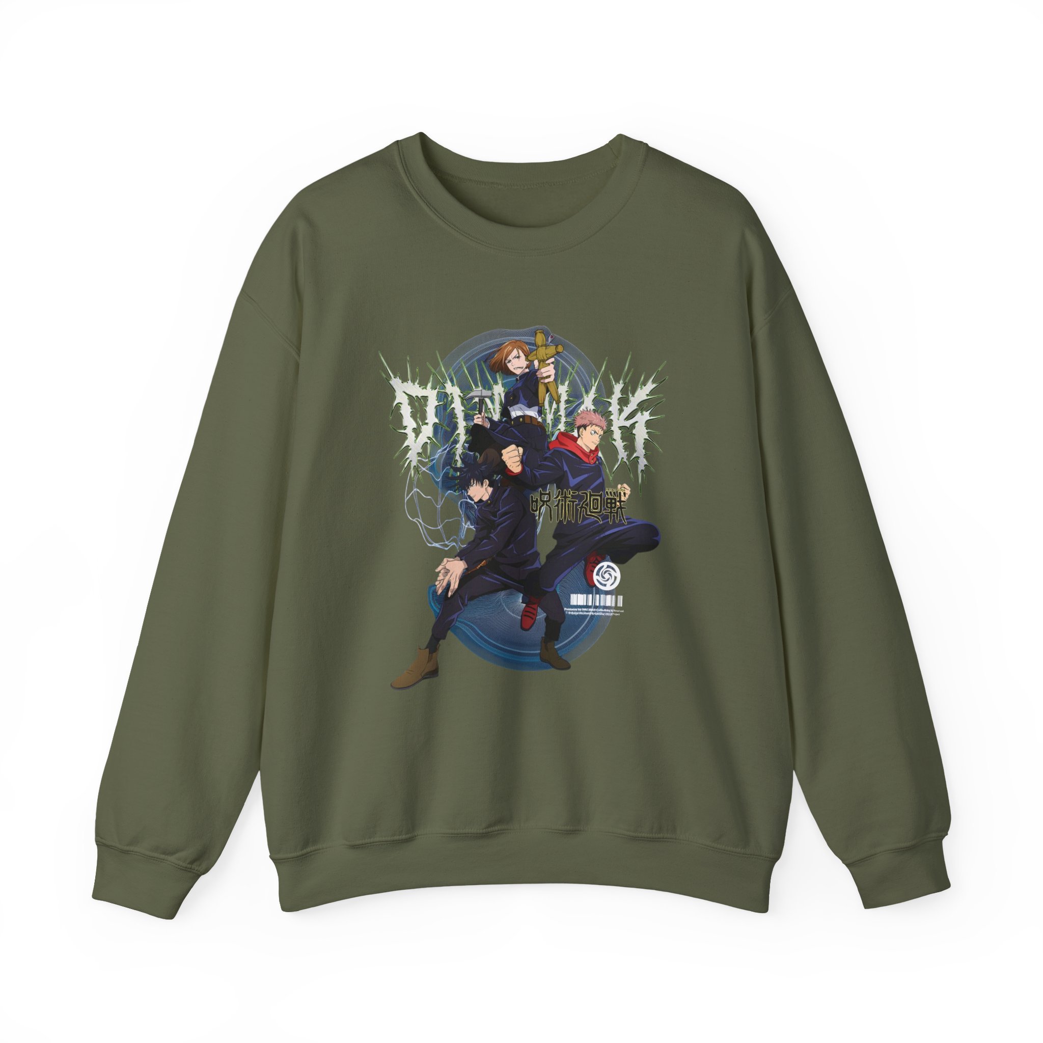 Jujutsu Kaisen X Dim Mak First Years Unisex Heavy Blendâ„¢ Crewneck Sweatshirt