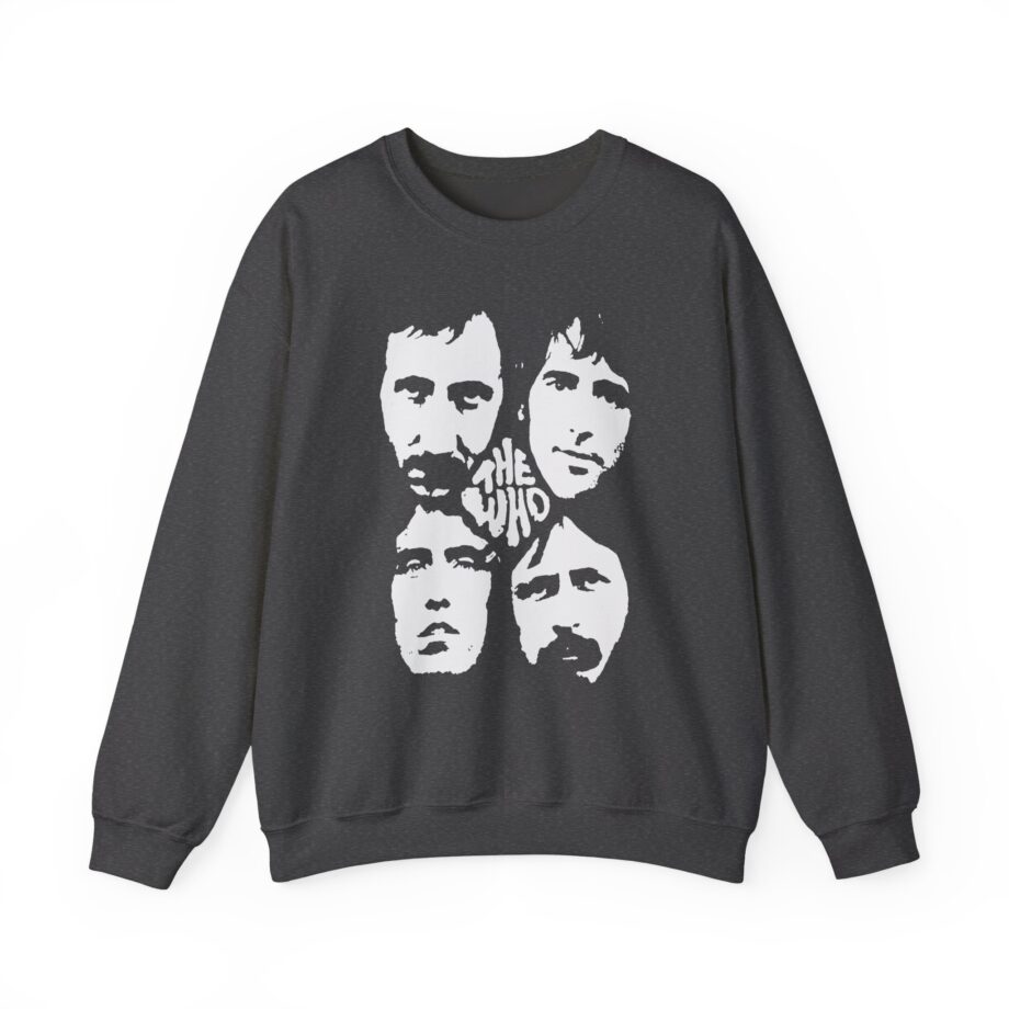 TW Distressed Four Faces Unisex Heavy Blend™ Crewneck Sweatshirt