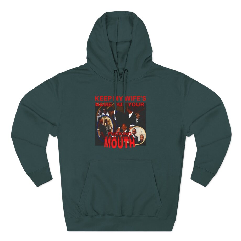 Will Smith Chris Rock Oscars Academy Awards Three-Panel Fleece Hoodie