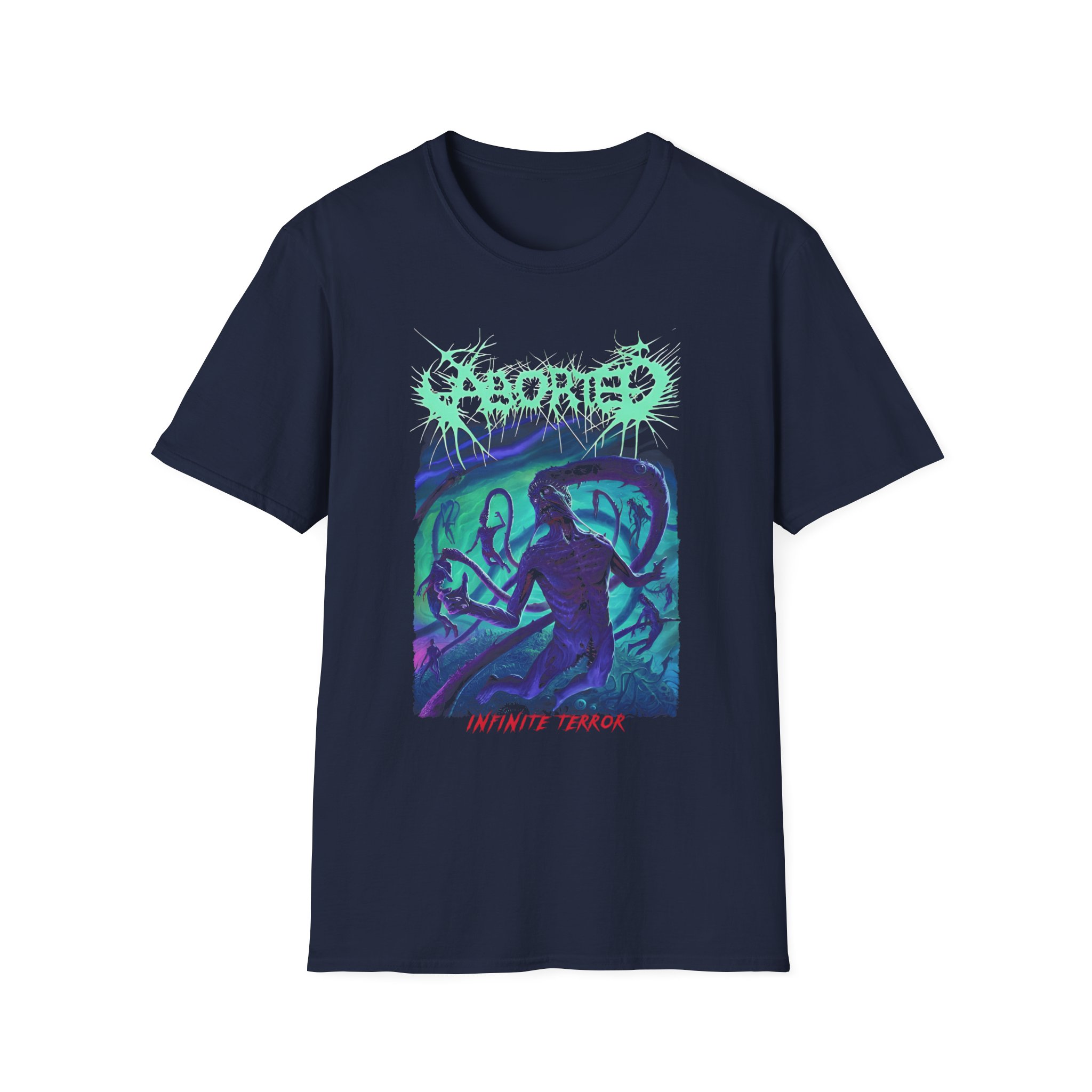 Aborted Infinite Terror Unisex Softstyle T-Shirt