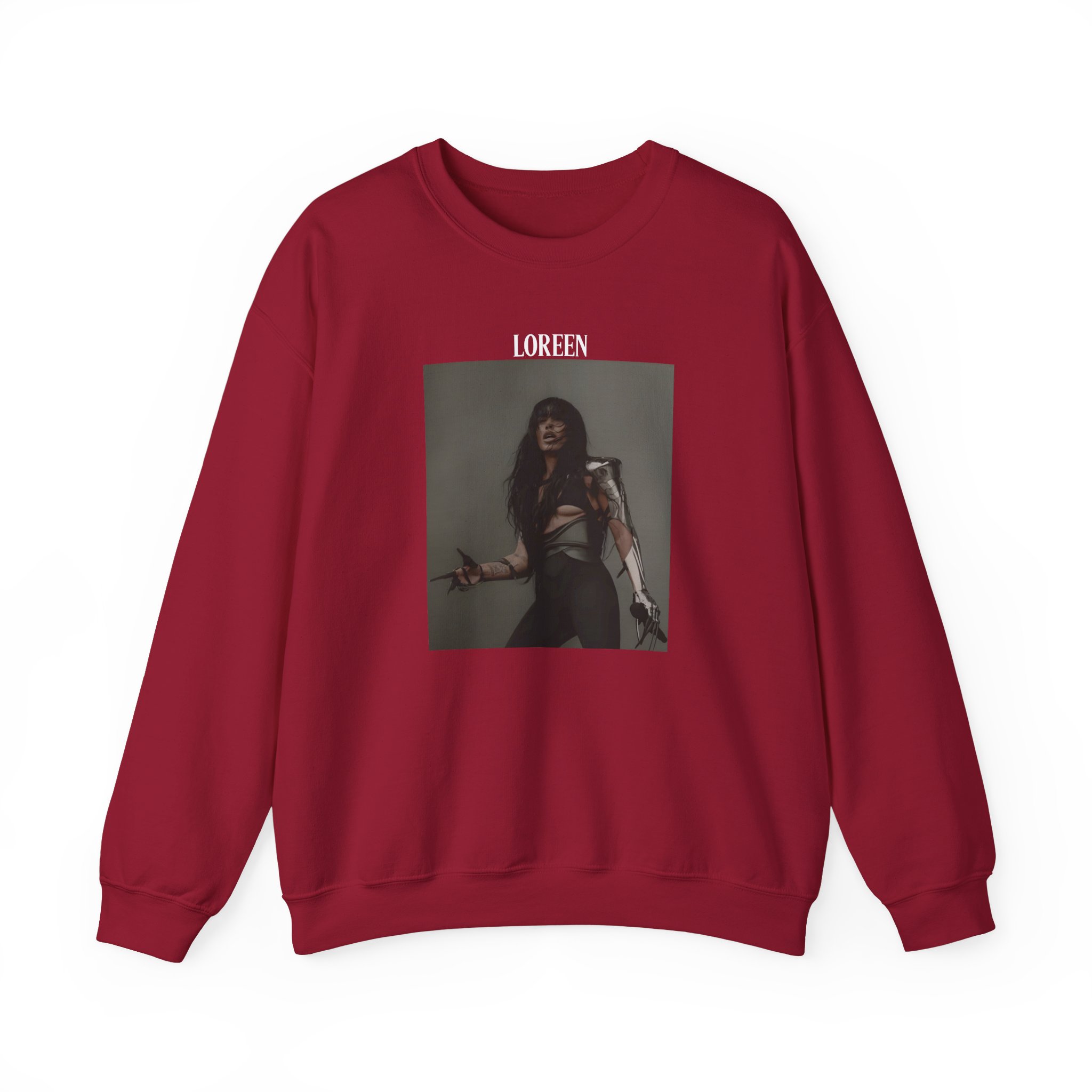 Loreen Photo Unisex Heavy Blendâ„¢ Crewneck Sweatshirt