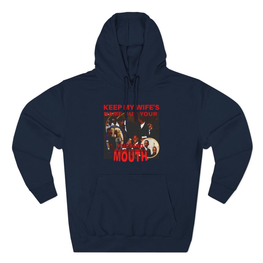 Will Smith Chris Rock Oscars Academy Awards Three-Panel Fleece Hoodie