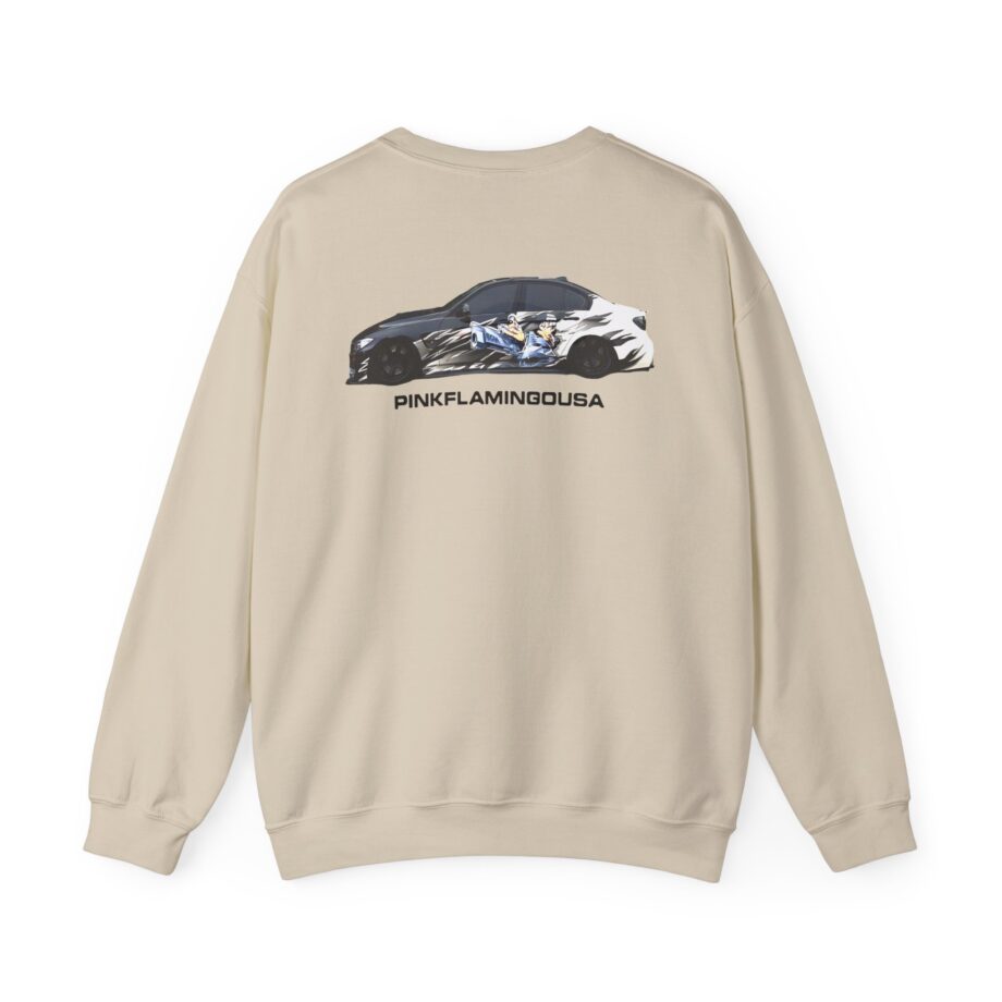 Xavier Wulf Pinkflamingousa Unisex Heavy Blend™ Crewneck Sweatshirt