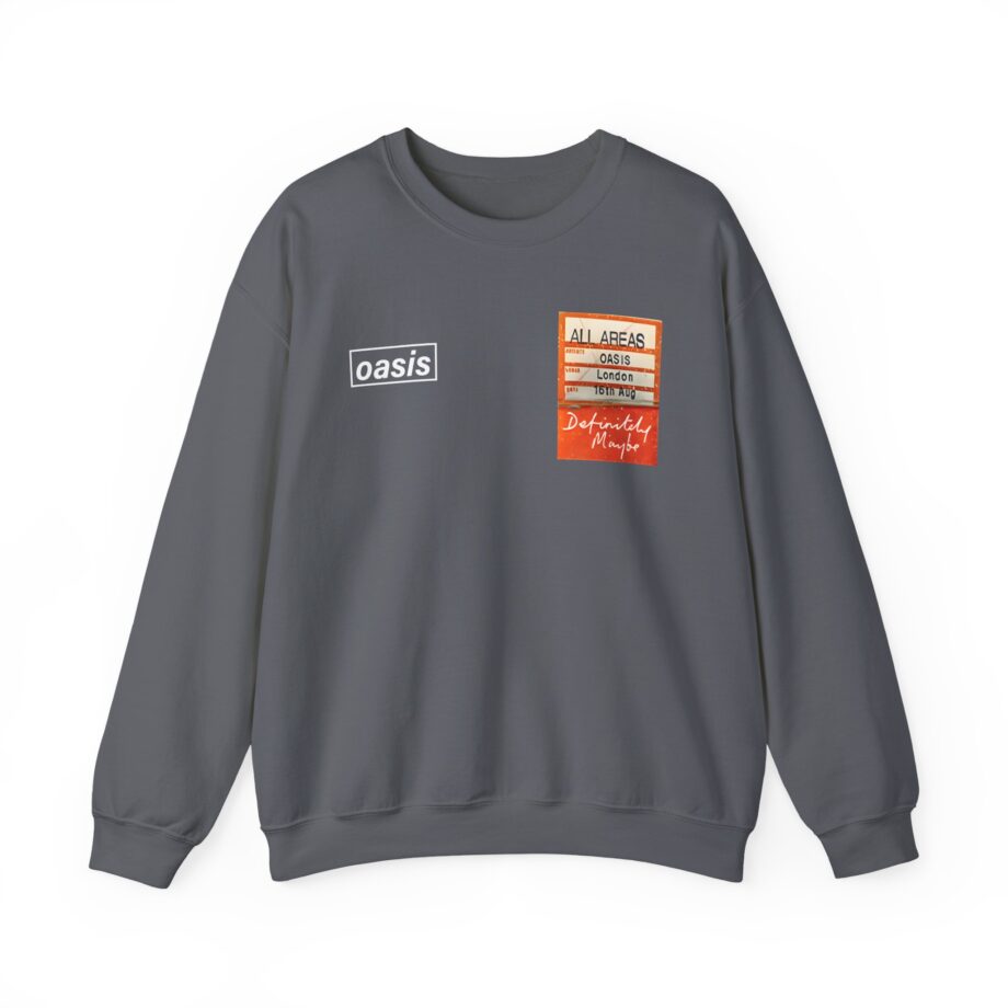 Oasis Setlist Unisex Heavy Blend™ Crewneck Sweatshirt