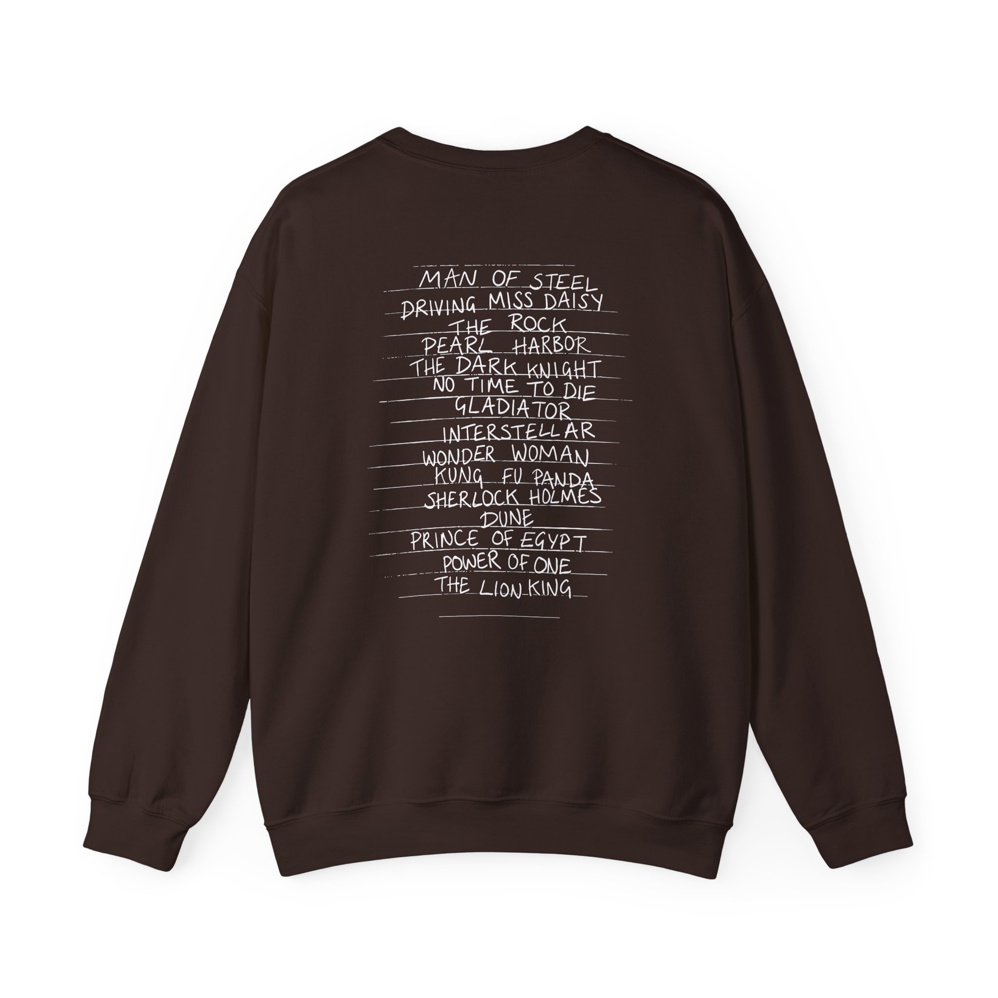 Hans Zimmer Titles Unisex Heavy Blendâ„¢ Crewneck Sweatshirt