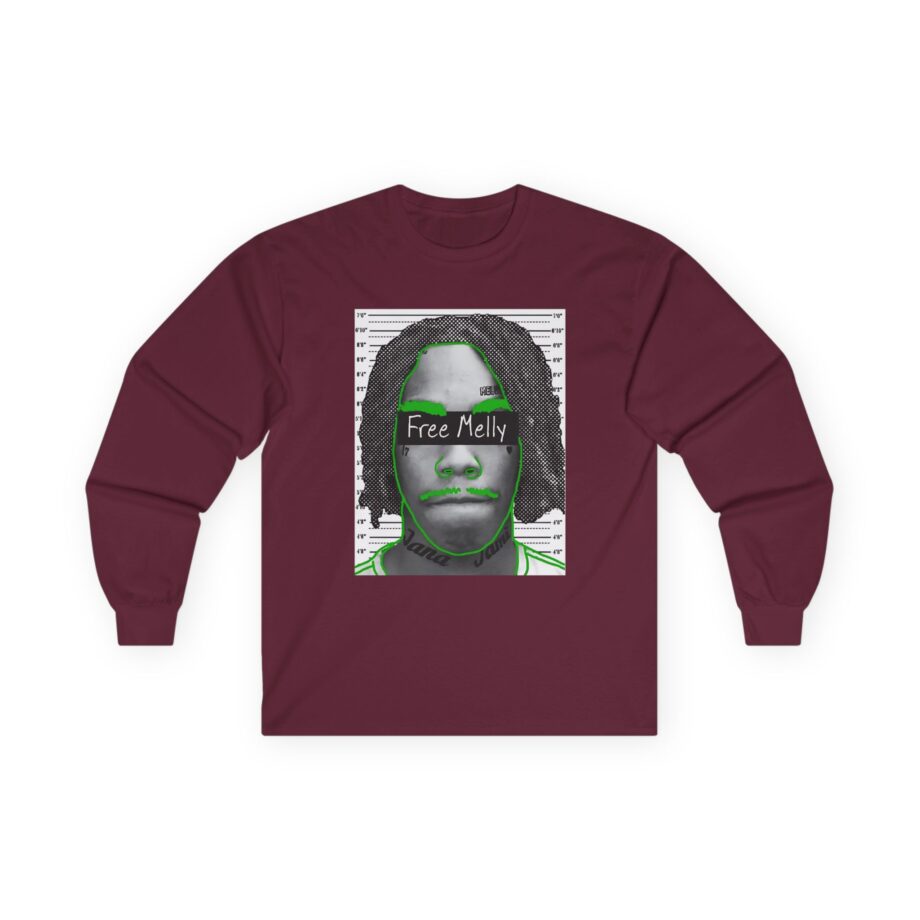 YNW Melly Free Melly Unisex Ultra Cotton Long Sleeve Tee