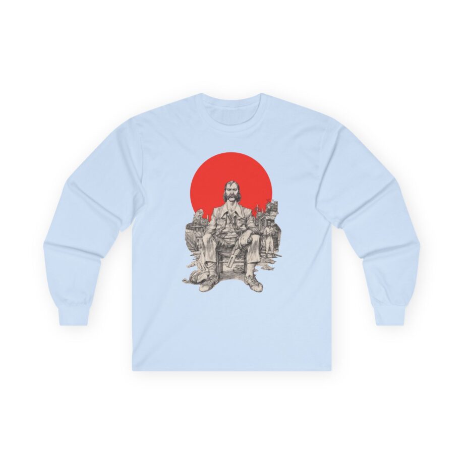 Disco Elysium Tequila Sunset Natural Unisex Ultra Cotton Long Sleeve Tee
