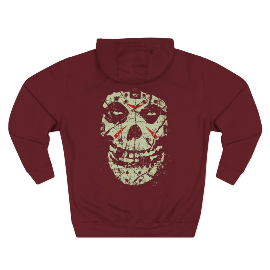 Misfits Crystal Lake Fiend Machete Three-Panel Fleece Hoodie