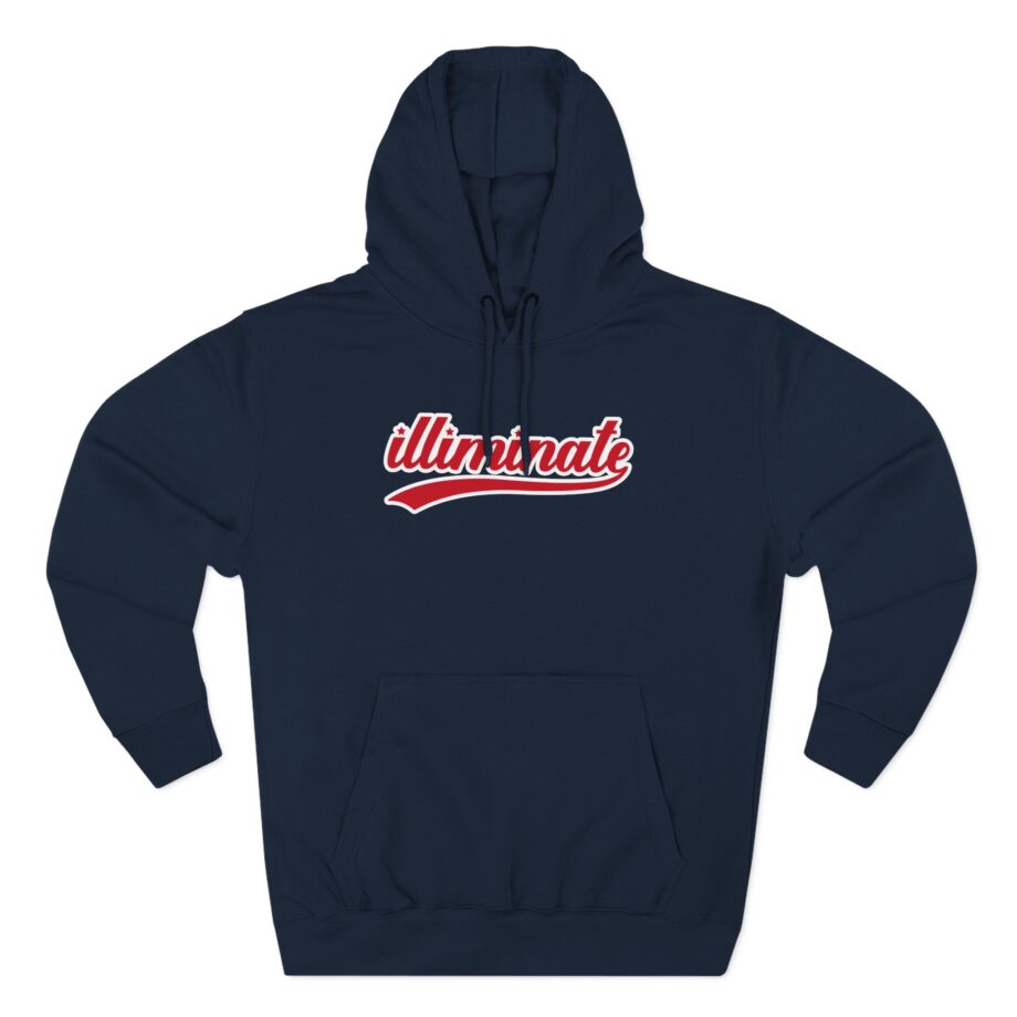 Illiminate Three-Panel Fleece Hoodie