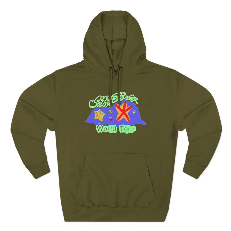 Lorde world tour Three-Panel Fleece Hoodie