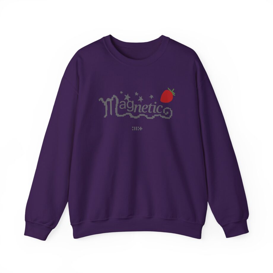 ILLIT Magnetic Logo Unisex Heavy Blend™ Crewneck Sweatshirt