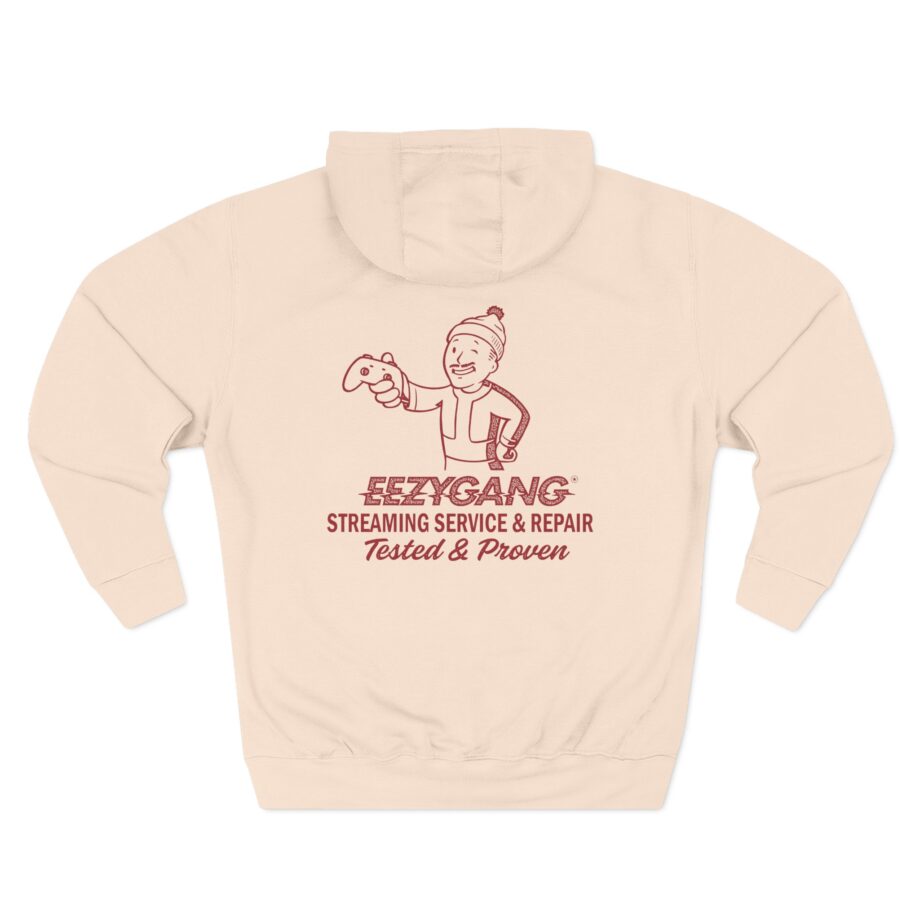 Berleezy Berleezy Streaming Service Three-Panel Fleece Hoodie