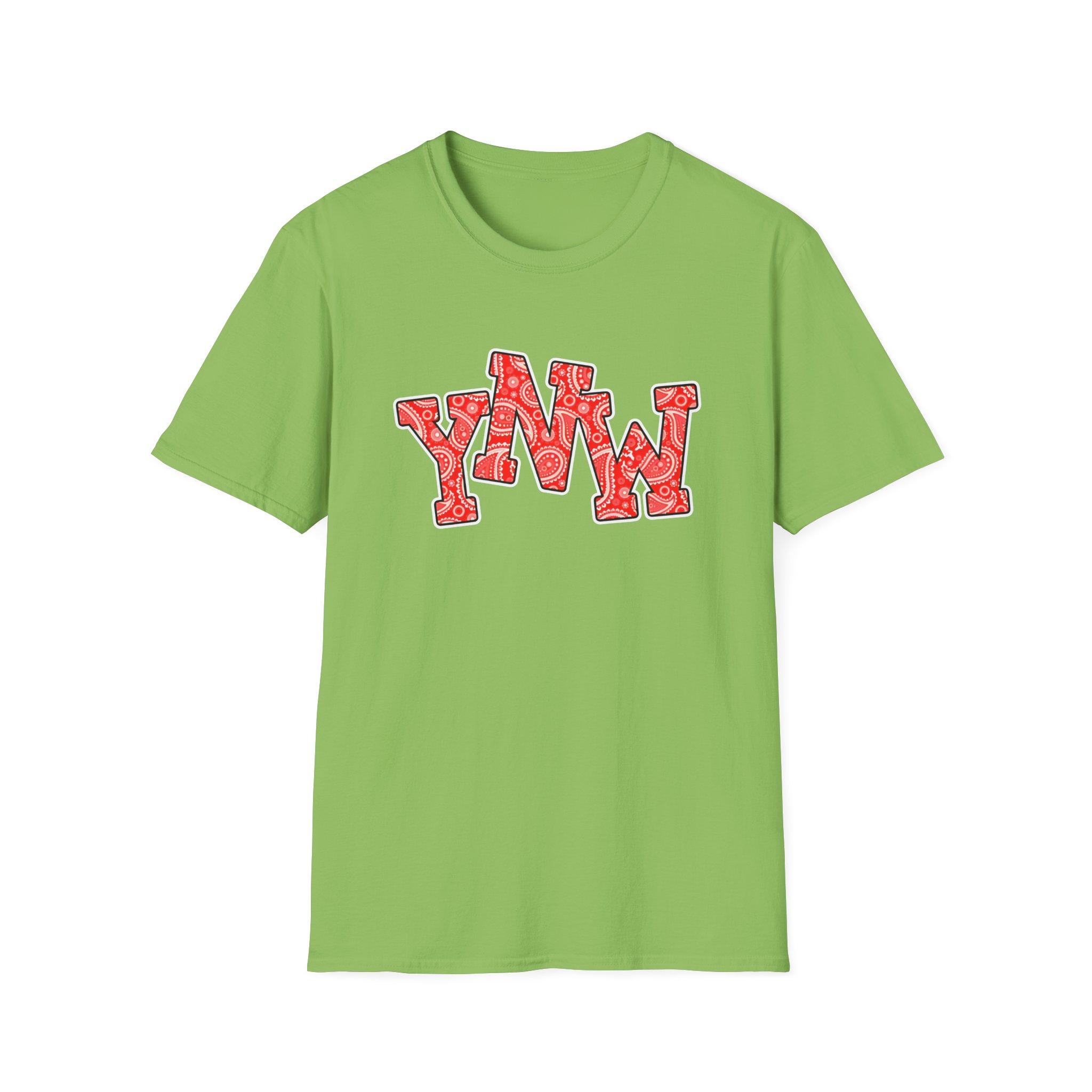 YNW Melly Paisley Unisex Softstyle T-Shirt