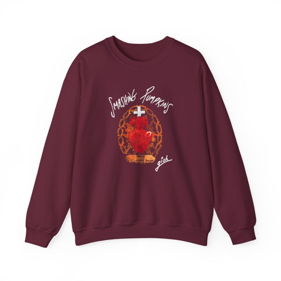 Billy Corgan Gish Sacred Heart Unisex Heavy Blend™ Crewneck Sweatshirt