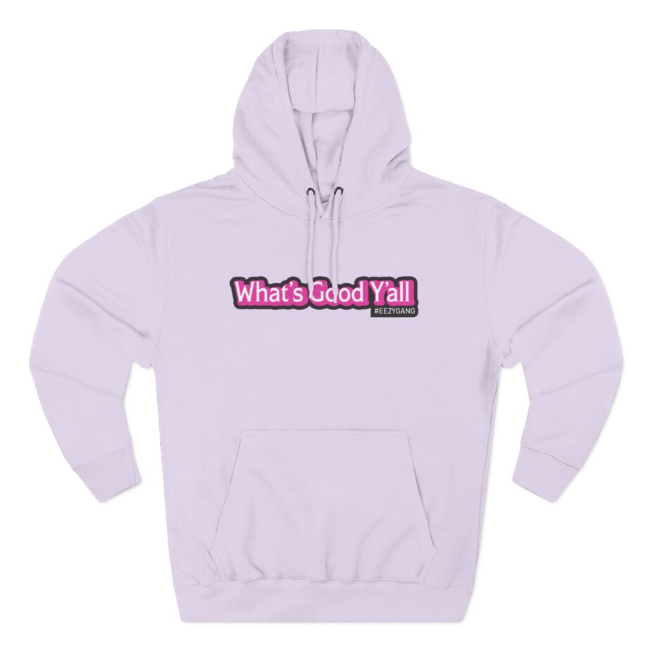 Berleezy Three-Panel Fleece Hoodie