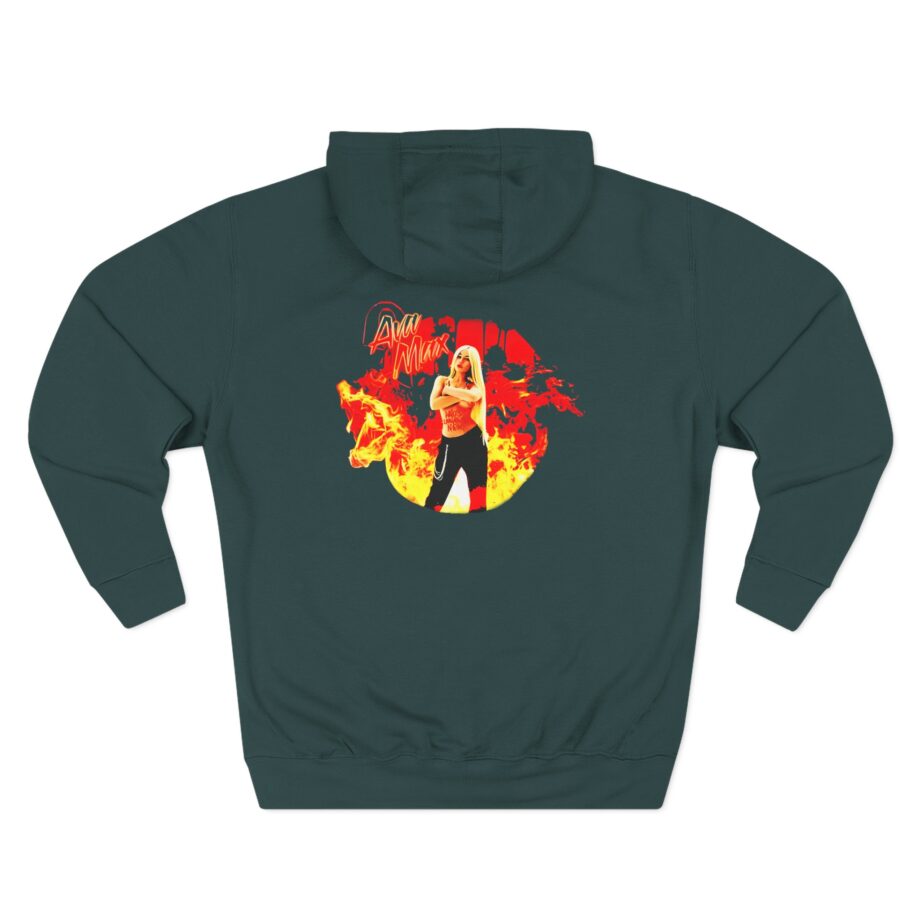 AM Three-Panel Fleece Hoodie