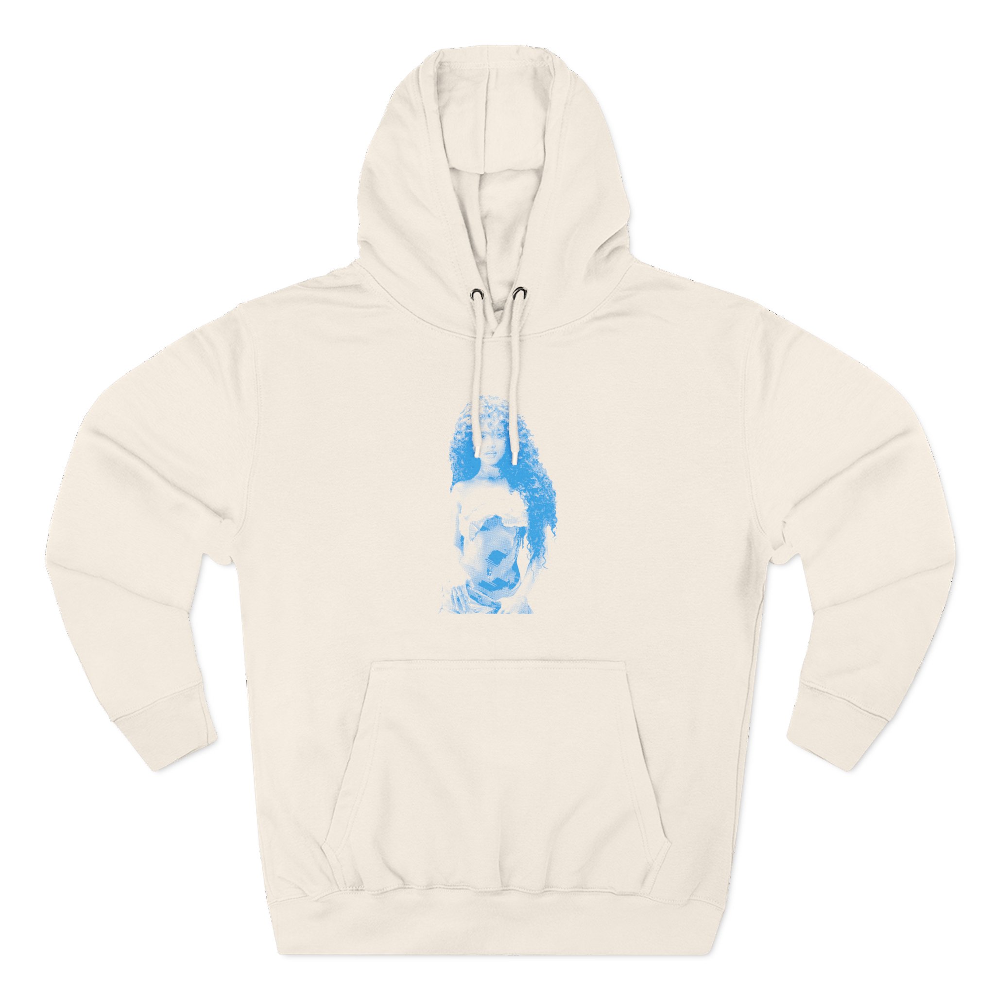 Tyla Water Three-Panel Fleece Hoodie