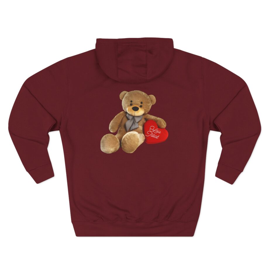Daydrian Harding Candy Hearts Three-Panel Fleece Hoodie