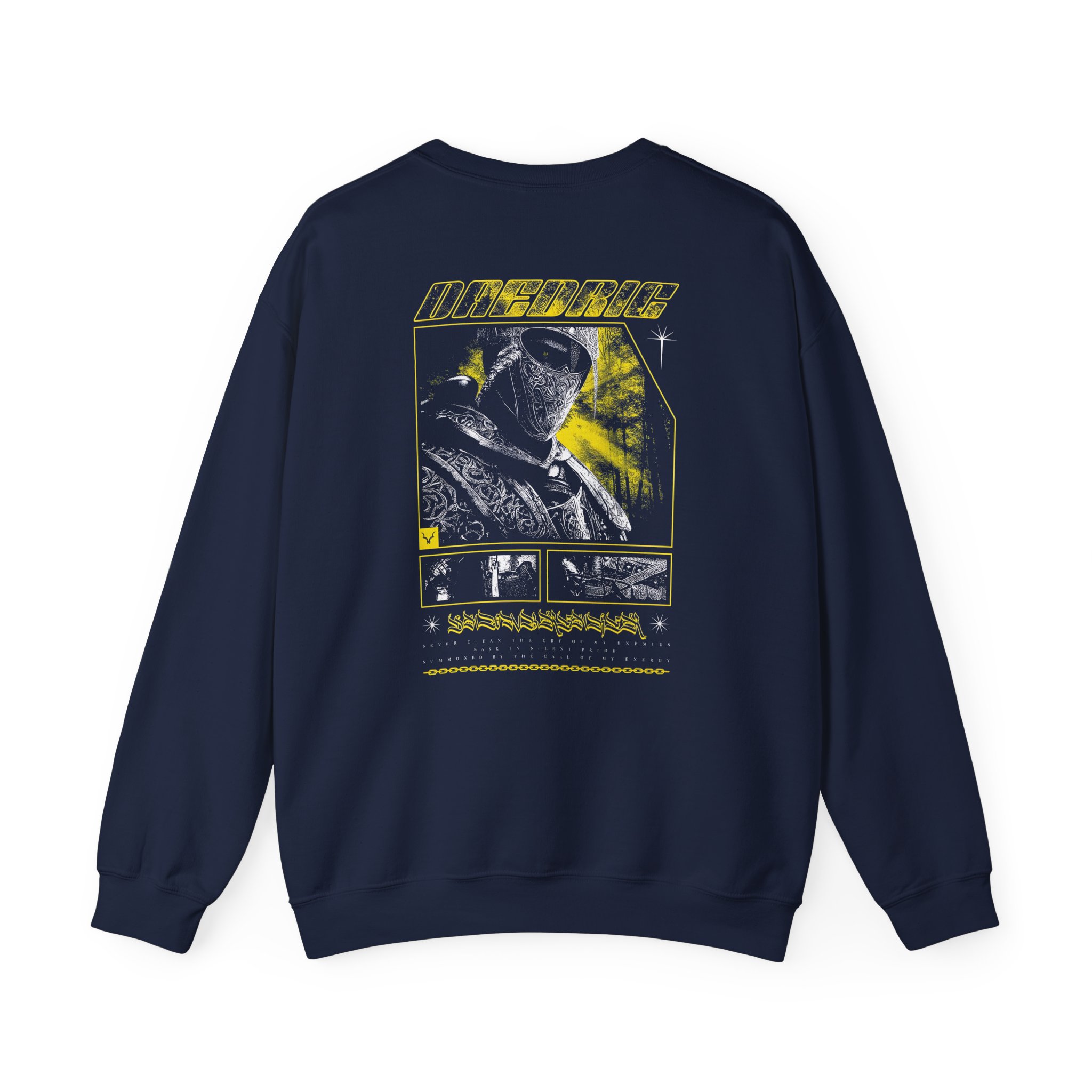 Daedric Silent Warrior Unisex Heavy Blendâ„¢ Crewneck Sweatshirt