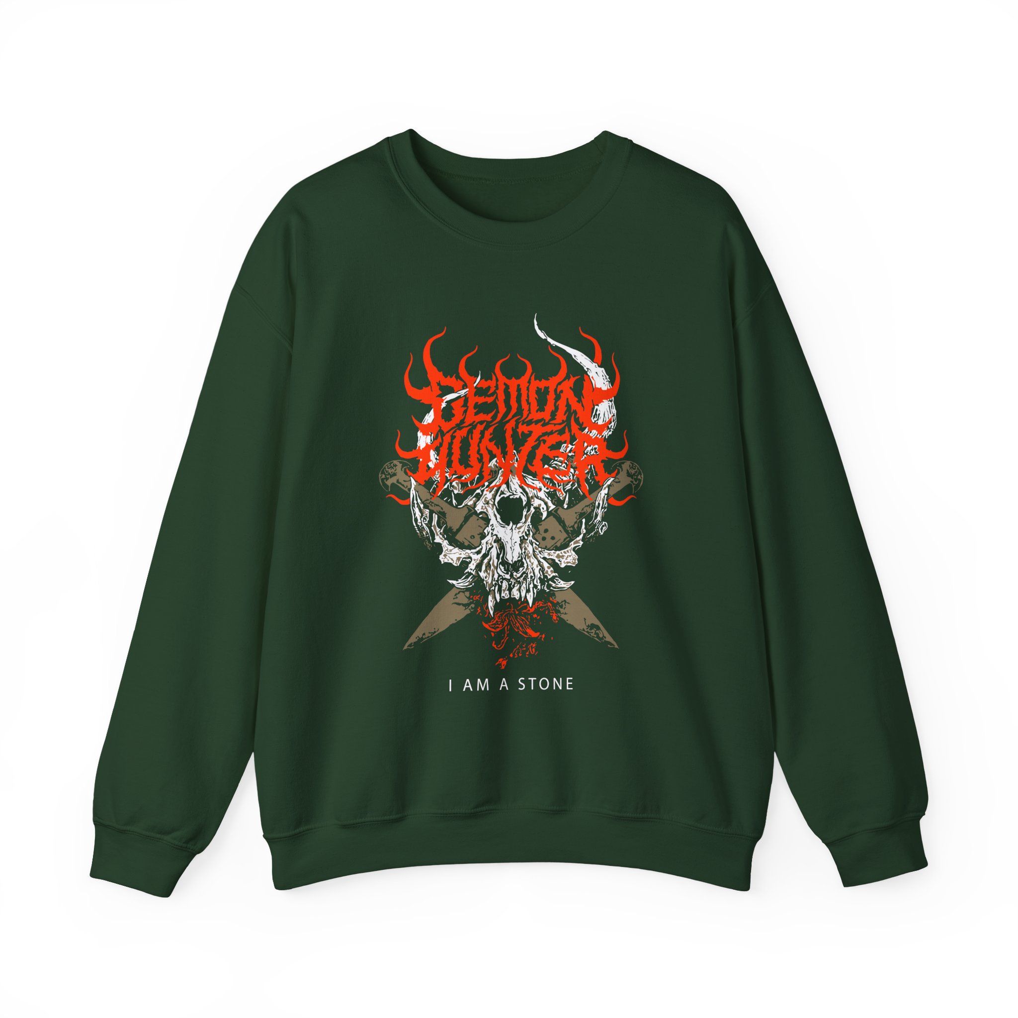 Demon Hunter I Am a Stone Unisex Heavy Blendâ„¢ Crewneck Sweatshirt
