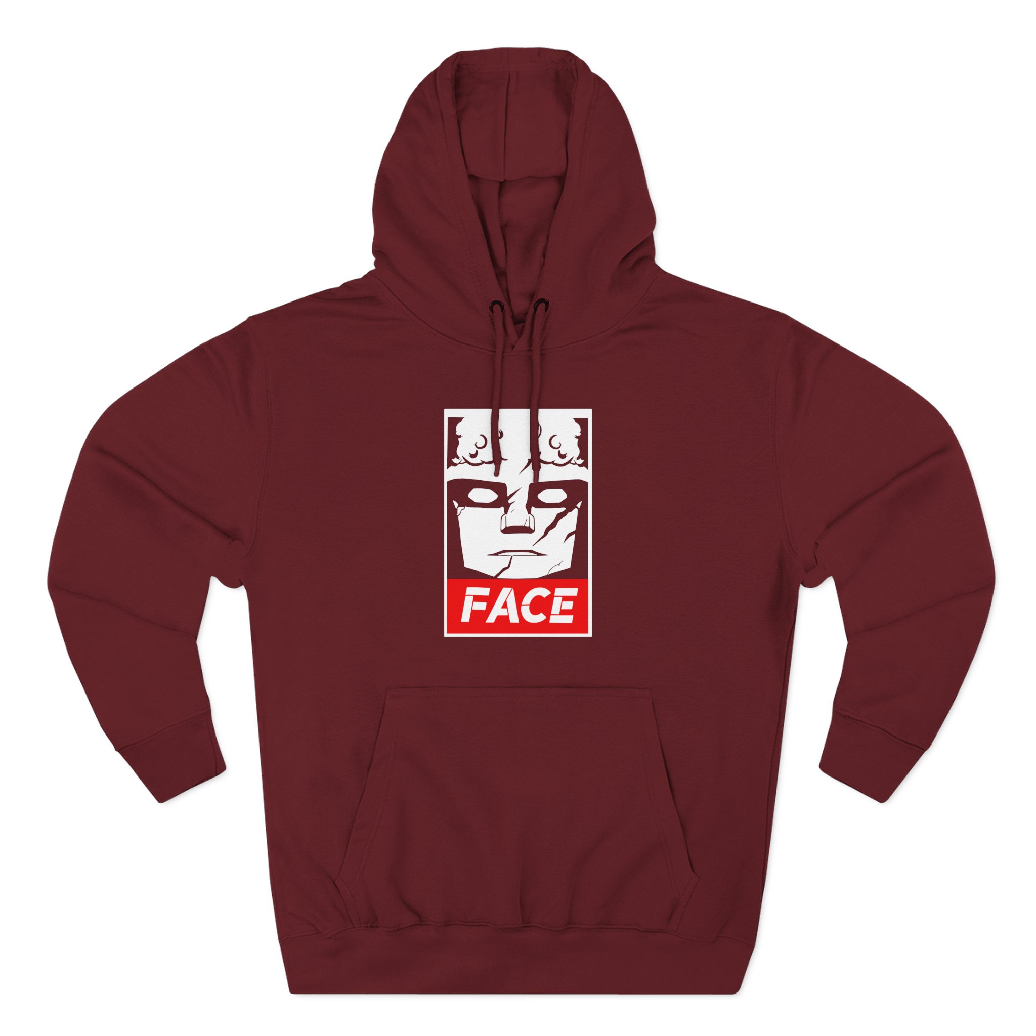 Ultrakill Maurice Face Three-Panel Fleece Hoodie