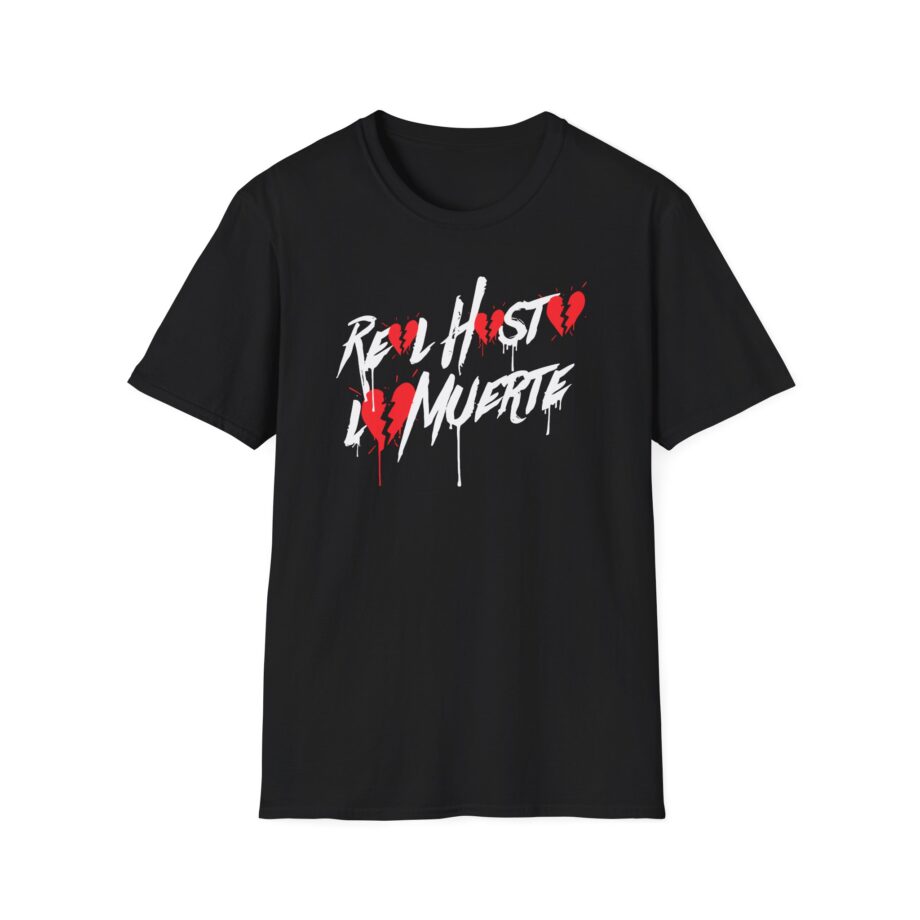 Anuel Aa Vdaay Black Real Hasta La Muerte Unisex Softstyle T-Shirt