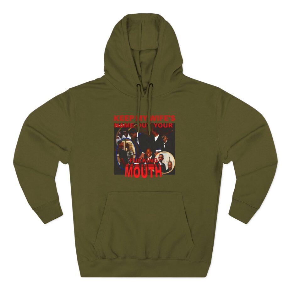 Will Smith Chris Rock Oscars Academy Awards Three-Panel Fleece Hoodie