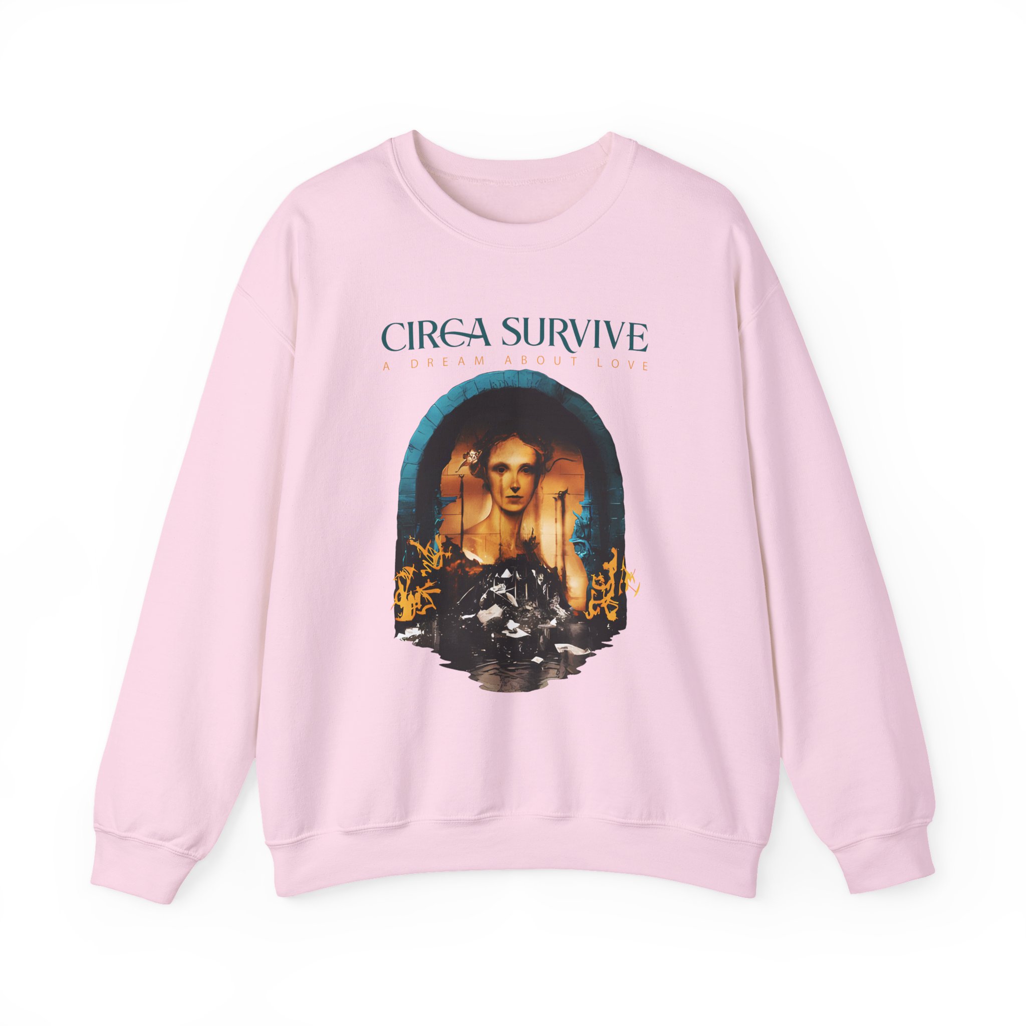Circa Survive ADAL Cover Unisex Heavy Blendâ„¢ Crewneck Sweatshirt