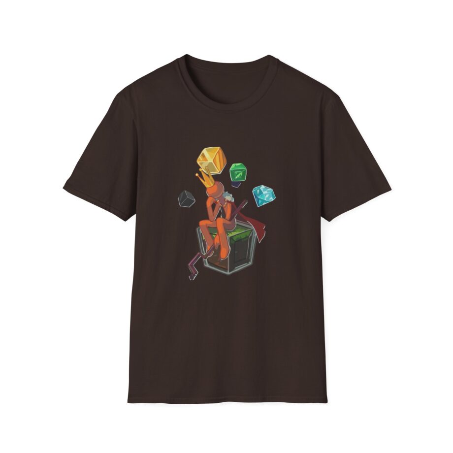 Alan Becker King Orange Unisex Softstyle T-Shirt