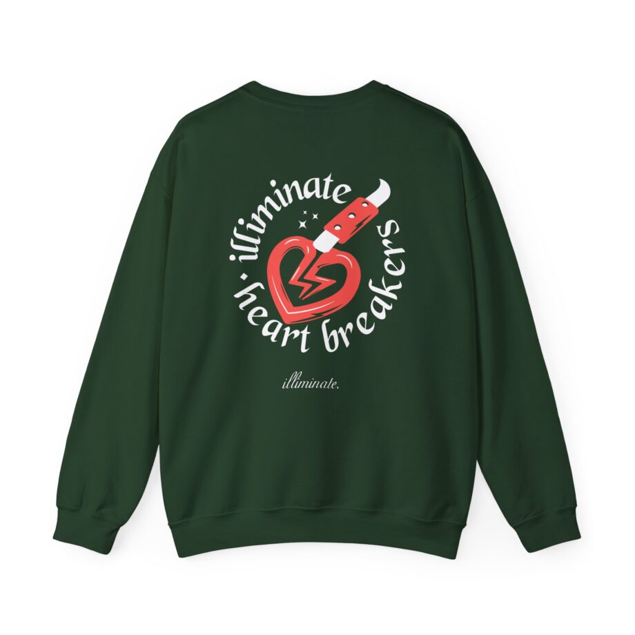 Illiminate Heart Breakers Unisex Heavy Blend™ Crewneck Sweatshirt