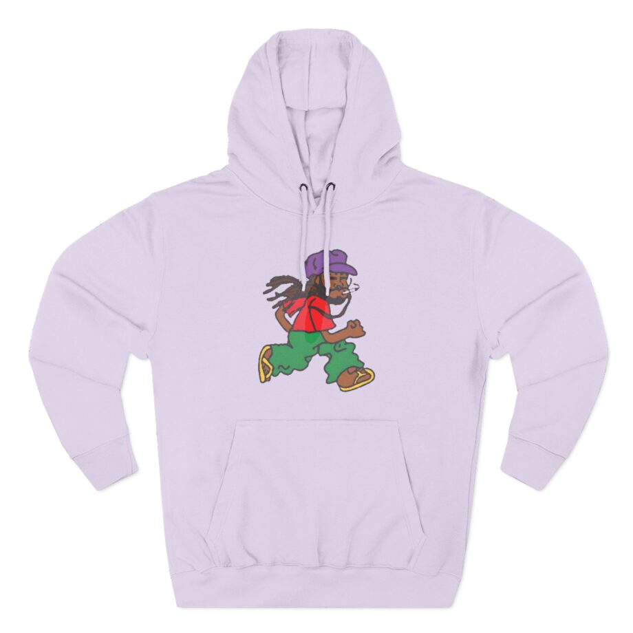 Aminé Running Man Three-Panel Fleece Hoodie
