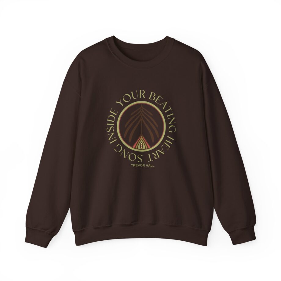 Trevor Hall Beating Heart Unisex Heavy Blend™ Crewneck Sweatshirt