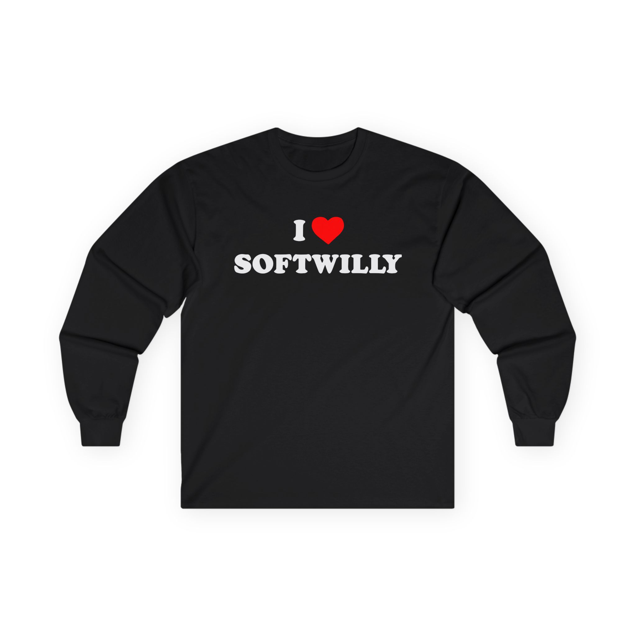 Softwilly I Love Softwilly Unisex Ultra Cotton Long Sleeve Tee