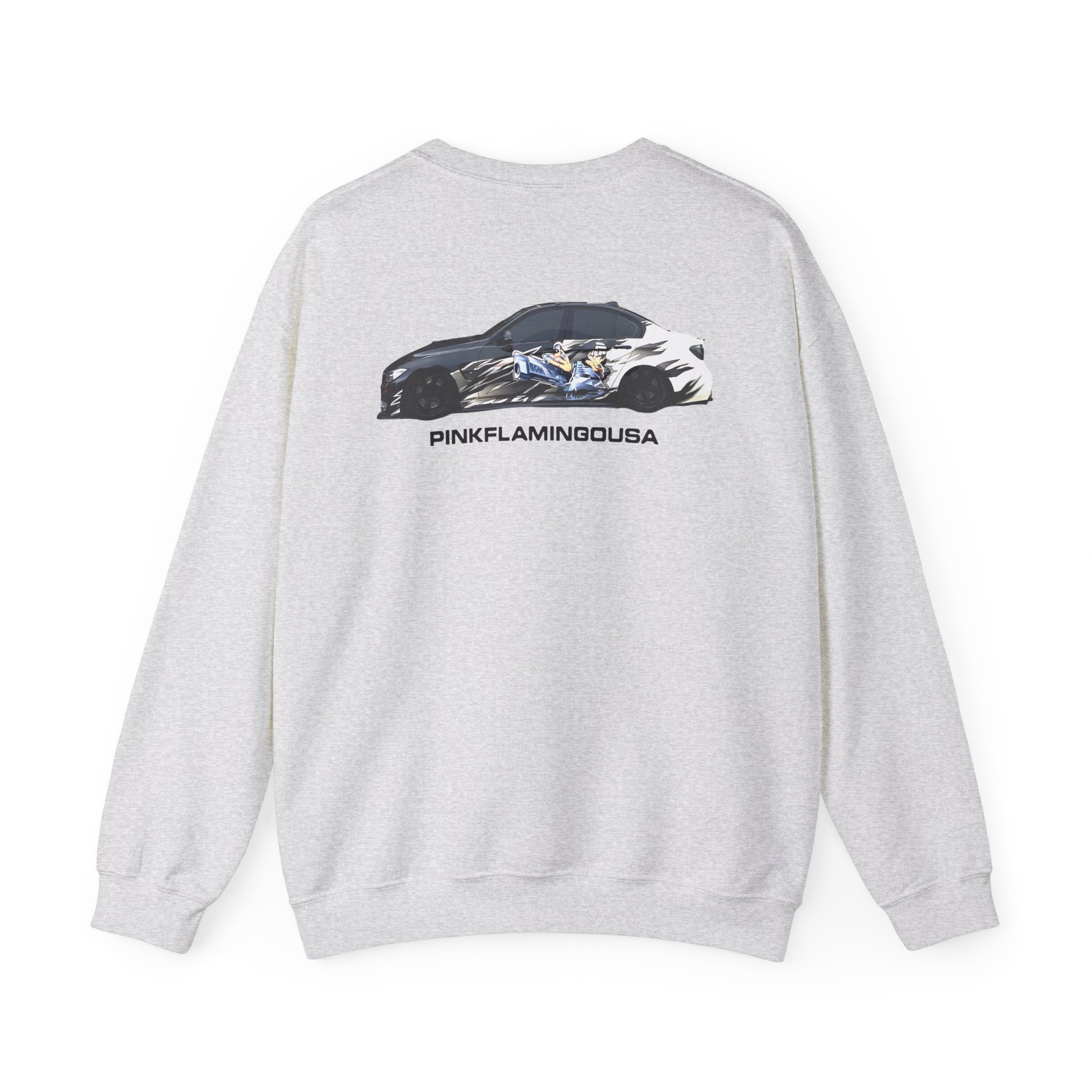 Xavier Wulf Pinkflamingousa Unisex Heavy Blendâ„¢ Crewneck Sweatshirt