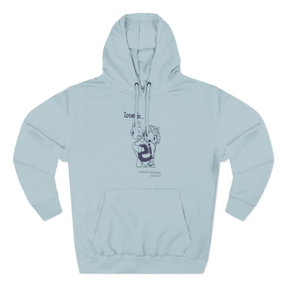 Emergency Intercom Three-Panel Fleece Hoodie