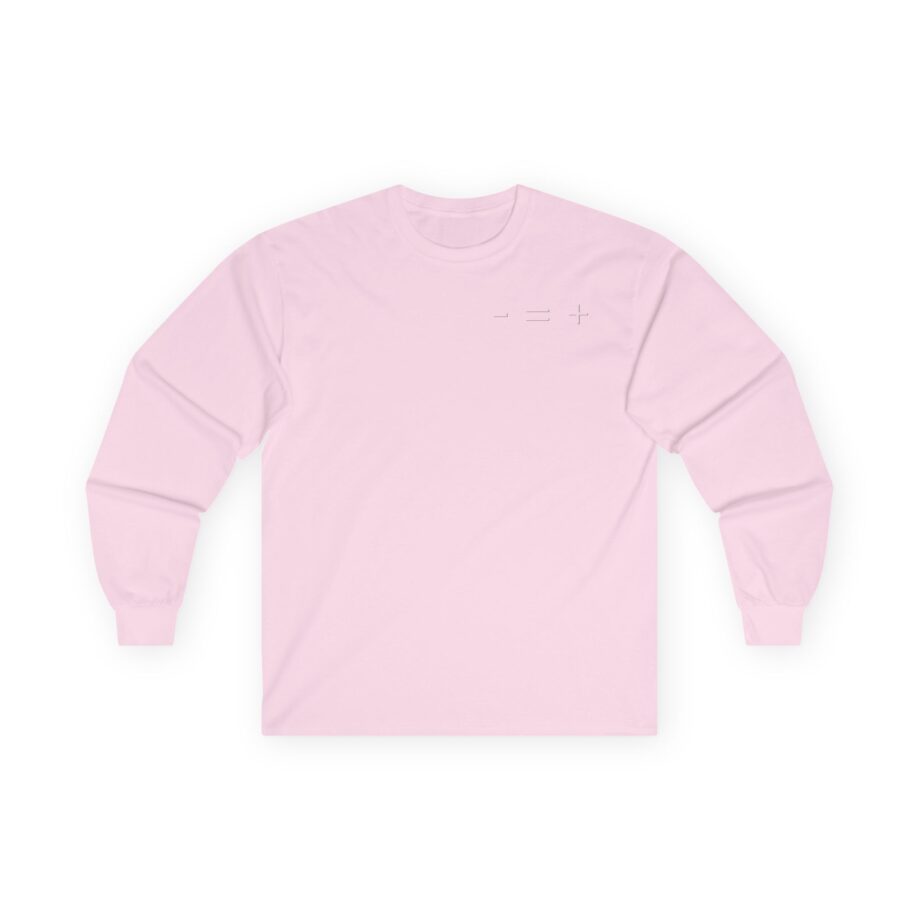 Cnco Less Equals More Unisex Ultra Cotton Long Sleeve Tee