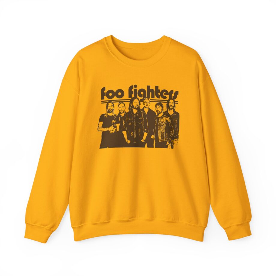 Foo Fighters Retro Vibes Unisex Heavy Blend™ Crewneck Sweatshirt