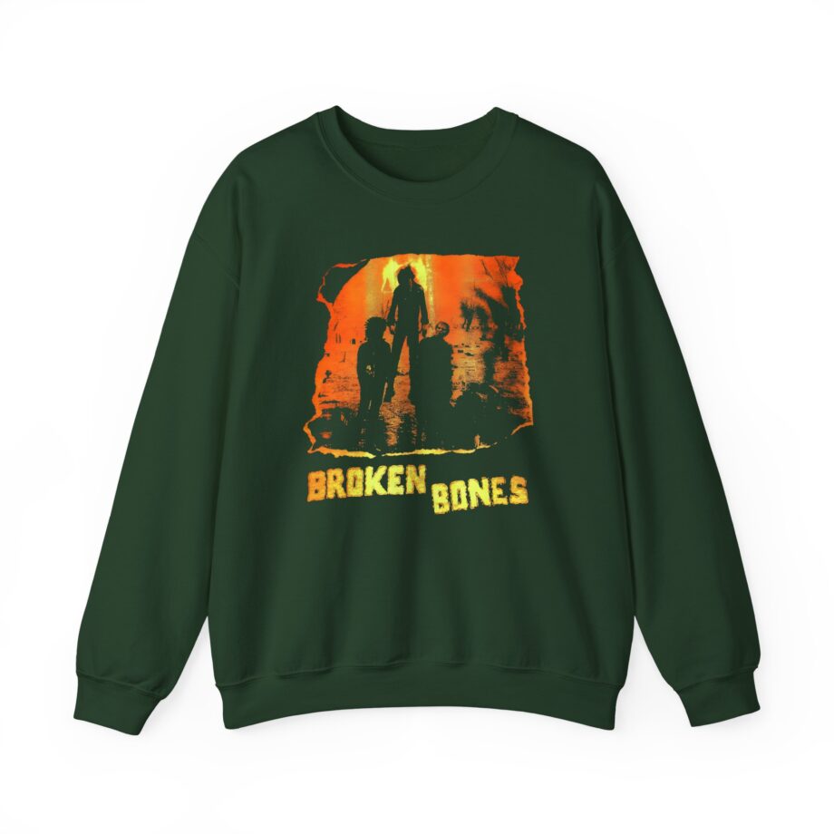 Broken Bones Unisex Heavy Blend Crewneck Sweatshirt