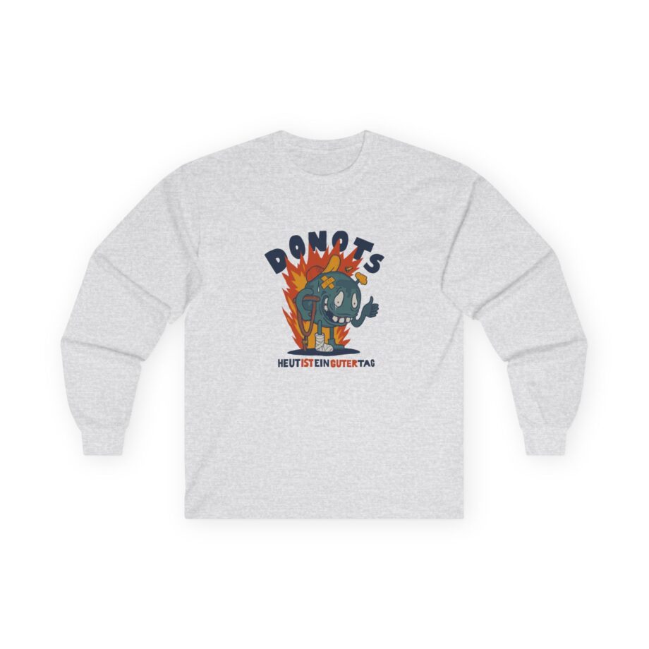 Donots Globus Unisex Ultra Cotton Long Sleeve Tee