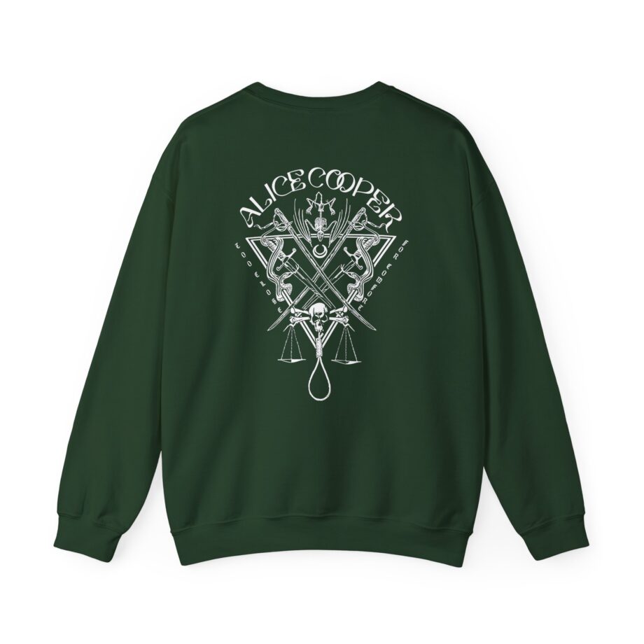 Alice Cooper Trial of Terror Unisex Heavy Blend™ Crewneck Sweatshirt