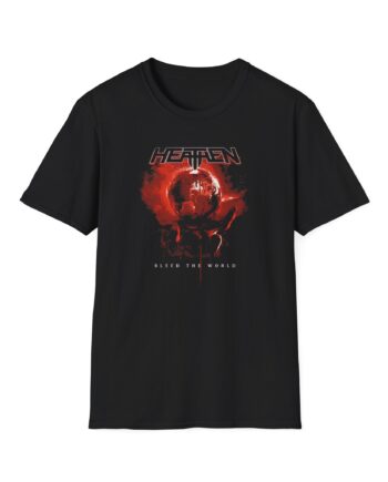 Heathen Bleed the World Unisex Softstyle T-Shirt