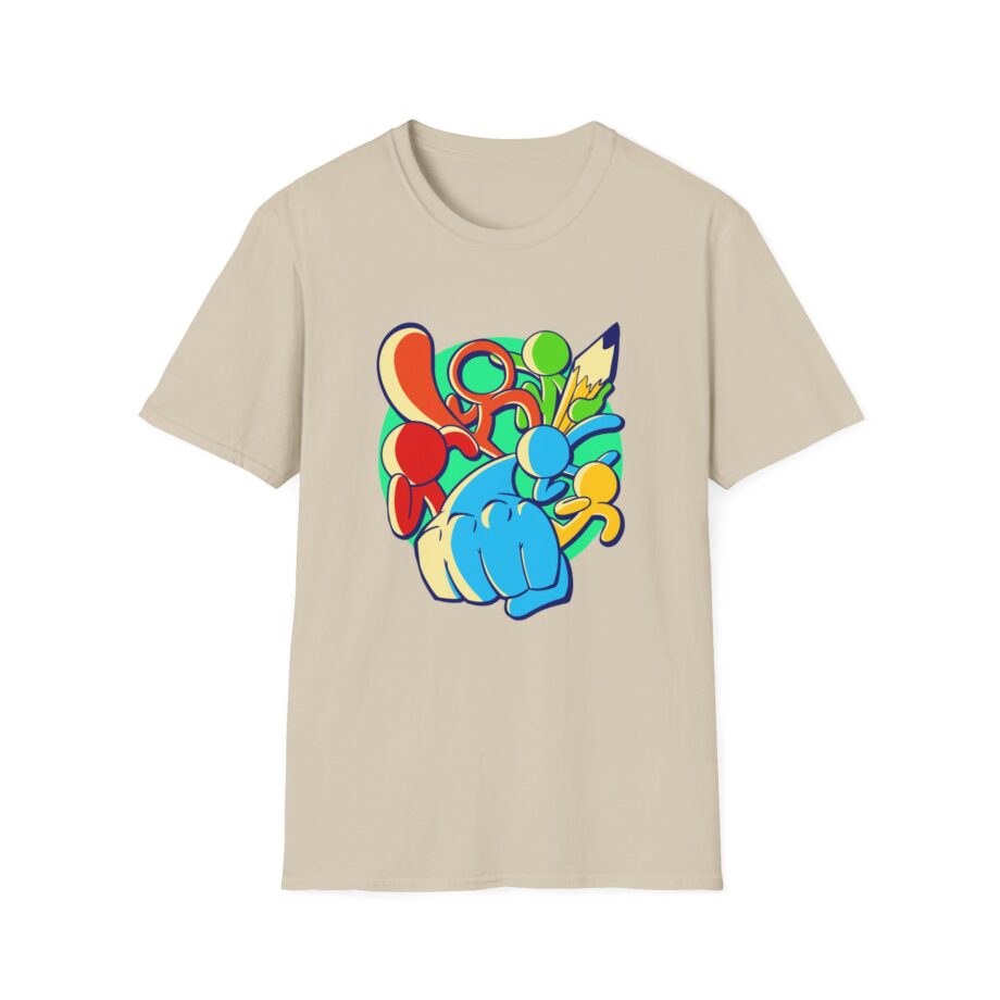 Alan Becker Assemble Unisex Softstyle T-Shirt
