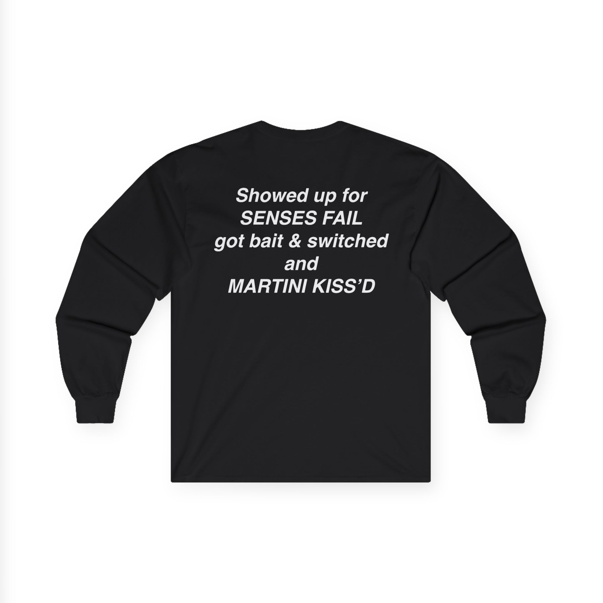 Senses Fail Martini Kiss Tux Unisex Ultra Cotton Long Sleeve Tee